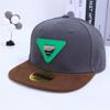 Sombreros Infantiles de Comercio Exterior con Parche de Letra g, Gorras Hip-Hop con Bloques de Color, Gorras de Béisbol de Ala Plana para Street Dance, Sombreros de Sol para Primavera y Verano