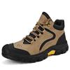 Botas de Invierno Populares para Hombre Transfronterizas, Zapatos para Hombre de Caña Media con Forro de Felpa, Zapatos Deportivos Casuales, Zapatos de Senderismo para Hombre al Aire Libre