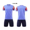 Camisetas de fútbol más vendidas transfronterizas, camisetas de fútbol lisas para sublimación, camisetas de fútbol personalizadas de secado rápido, transpirables y absorbentes de sudor con impresión de logotipo