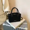 Bolsa Estampa de Leopardo para Mulheres, Outono e Inverno 2026 Novo Design Versátil de Nicho Retrô Fosco Bolsa de Ombro Bolsa de Braço para Mulheres