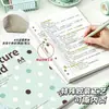 Carpeta de Anillas Anuales de Cuatro Estaciones Bolsa para Archivos Carpeta Transparente con Inserto Bolsa de Almacenamiento Estilo Americano Fina y Crujiente Carpeta de Almacenamiento