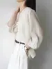 Roupa de Proteção Solar para Mulheres, Casaco Fino de Verão, Camisa de Manga Três Quartos, Novo Estilo Primavera e Verão, Camisa de Proteção Solar para o Trabalho, Super Estilosa
