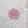 Accesorios de Flores Organza Camelia Bolsa de Regalo Flor Color Claro Verano Joyería Ropa Gasa Flor Diy Flor Hecha a Mano