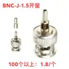 Conector BNC-J/JW-1.5-3-5-7 Macho BNC Ángulo Recto 90 Grados Engarzado 50-3 RG142 316 Alimentador