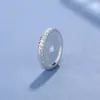 Plata Pura 999 Accesorios para Manualidades Plata Lisa Hecha a Mano Espaciador de Plata 5-8mm Junta Espaciadora de Plata Cuenta Espaciadora Onda de Agua Protección Pulsera Venta al por Mayor