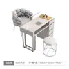 Oferta Especial Multifuncional Económico Doble Lujo Mesa de Manicure Estilo Ins Mesa y Silla de Manicure de Moda Color Crema