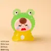 Novo Animal Cartoon Luminoso Resina Grão Fofo DIY Decoração de Mesa Pequenos Enfeites Caixa Surpresa Fofa Boneca Pequena Feita à Mão