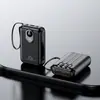 Carga Rápida Transfronteriza 20000 mAh Viene con Cable, Gran Capacidad 10,000 Pantalla Digital Power Bank, Fuente de Alimentación Móvil Portátil y Compacta