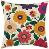 Funda de Almohada de Flor Nueva y Colorida para Amazon Transfronterizo, para Sala de Estar, Sofá, Asiento de Coche, Decoración de Fiesta, Cojín, Almohada, Almohada Lumbar