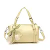 Bolso de Hombro Grande de Nuevo Temperamento Retro Color Sólido Casual Versátil para Viajes Cotidianos Bolso Almohada Bolso Cruzado de Moda Elegante
