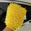 Herramientas de Limpieza para Autos Xinshi Guantes de Felpa para Quehaceres Domésticos Guantes de Terciopelo de Coral Doble Cara para Lavar el Auto Guantes con Forma de Pata de Oso para Limpieza de Autos