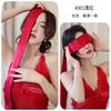 Ropa Interior Sexy de Noche Larga Deseo Puro Máscara para Ojos Tentación Cama SM Pasión Pulsera Atada Adulto 4001