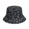 Sombrero de Pescador Moda Estilo Japonés Coreano Primavera Verano Sombrilla Sombrero para el Sol Patrón de Fruta Piña Acura Sombrero de Pescador Mujer