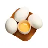 Ovos de ganso frescos de Heze, Shandong, 6 unidades por caixa, 100-120g, ovos de ganso crus, caixa inteira de ingredientes frescos, ovos de aves frescas