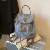 Mochila Casual Retro Estilo Coreano 2026 Nuevo Modelo Bolso Elegante para Mujer Moda Coreana Pu Ligero Bolso para Viajes