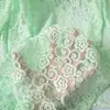 Cortina de Balcão de Renda com Tule Branco Tecido de Cortina de Gaze Tecido para Fundo de Foto de Casamento Mesa de Jantar Vestido Tecido para Roupas