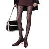 Medias de Estrella de Cinco Puntas para Primavera y Verano, Medias con Patrón de Estrellas, Estilo Nicho Sexy, Medias Negras de Puntos Únicas, Leggings Estilo Milenio
