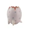 Porta-canetas de Ovo de Dinossauro Fofo Ornamento de Moda Armazenamento Estudante Criativo Armazenamento de Mesa Papelaria de Escritório Grande Capacidade t