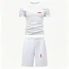 Traje deportivo casual de verano para hombre, talla europea, cómodo para uso diario, conjunto de dos piezas con cuello redondo, manga corta y shorts para el hogar