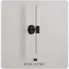 Lámpara de Pared Larga de Burbujas de Lujo Ligero Moderna para Pasillo de Hotel, Pared de Fondo de Sala de Estar Simple y Elegante
