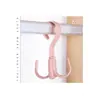 Colgador de bolso de cuatro garras giratorio perchero para corbatas de zapatilla perchero para bufandas chales sombreros perchero de plástico perchero colgar