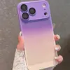 Funda de Teléfono iPhone 17 Pro Max Bicolor Degradado Adecuada para Apple 16, 15, 14, 13 Fundas de Refrigeración Transfronterizas