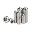 Fabricante Set de Tornillos de Punta de Acero Inoxidable 316 Rosca Superior Extremo de Rosca Sin Cabeza Máquina Hexagonal Tornillo M3-M12