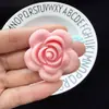 Silicona de Grado Alimenticio Cuentas de Girasol Accesorios para Joyería DIY Juguetes para la Dentición Infantil Accesorios de Cuentas de Flor