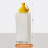Caixa de Armazenamento de Amido Pote de Armazenamento de Farinha Doméstico Pote de Armazenamento de Plástico de Grau Alimentício para Cozinha Bicarbonato de Sódio Amido Cru Pote Selado