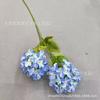 Impressão 3d hortênsia 2 cabeças europeu pintura a óleo estilo hortênsia pequena casa fresca fotografia fotografia de casamento adereços flor decorativa