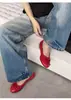 Zapatos mecedores de piel de oveja súper suaves para usar en casa, con detalle de lazo, zapatos de corte bajo, zapatillas de ballet para mujer, zapatos planos suaves tipo rollo de huevo