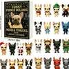 2026 Transfronterizo Halloween y Navidad Nuevas Llegadas Calendario de Cuenta Regresiva de Adviento Caja Sorpresa Colgante Plano de Acrílico Regalo