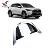 Adecuado para Toyota 21 Carola Cross modificación especial parachoques delantero luz antiniebla electrochapado tira decorativa brillante