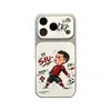 Adecuado para Apple 18Promax Estrella de Fútbol de Dibujos Animados Copa del Mundo de Fútbol Teléfono Móvil iPhone Funda Blanda y Dura Personalización UV