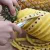 Puesto de pinzas de piña regalos herramienta pequeña de cocina cortador de piña removedor de ojos de piña de acero inoxidable engrosado