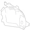 2906981100 2906981200 es adecuado para la sección trasera del revestimiento del paso de rueda delantero del Mercedes-Benz AMG GT X290...