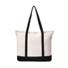 Suministro Exclusivo Transfronterizo de 12 Bolsas de Tela de Algodón Seguras, Bolsas de Compras de Gran Capacidad, Impresión de Logo Personalizado, Bolsas de Compras Simples para el Supermercado