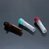 Tubo de congelación de cubierta continua marrón de 0.5 ml tubo de congelación tubo de suero tubo de rosca fondo plano vertical plástico tubo de muestra