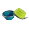 Tazón Plegable de Silicona para Mascotas Tazón Pequeño para Perro Tazón para Perro Tazón Portátil para Comida de Perro Tazón de Arroz para Perro Suministros para Exteriores para Gatos y Perros
