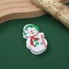 Nuevos Accesorios de Cadena de Luces de Hierro con Impresión a Color de Navidad Cadena de Luces LED de Navidad de Muñeco de Nieve Iluminación Colgante Decoración Árbol de Navidad