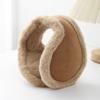 Orejera de Felpa de Gamuza para Mujer Invierno Estilo Coreano Forrada de vellón Cálida Orejera para Montar a Prueba de Frío Calentador de Orejas Bolsa para Orejas Cubre Orejas Trendy
