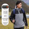 Chaqueta de algodón cálida de plumón personalizado, impermeable, para exteriores, con bordados, acolchada de algodón para hombre, con logotipo impreso personalizado.