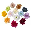 Cabeças de Flor de Lótus de Neve Artificial para Arranjos Florais, Flores Decorativas de Seda para Ambientes Residenciais e Hoteleiros, Atacado de Fabricantes de Flores Artificiais
