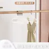 Percha transparente de flocado estilo japonés percha gruesa antideslizante percha de terciopelo para ropa percha de almacenamiento sin costuras