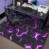 Alfombra para Sala de E-Sports, Piso para Silla Giratoria de Computadora, Alfombrilla Protectora y Aislante de Sonido para Piso, Resistente a Manchas y Fácil de Mantener, Alfombrilla Antideslizante para Recámara Fresca
