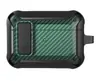 Adecuado para Apple Pro3 Switch Lock Funda para Auriculares 4ª Generación Airpodspro2 Fibra de Carbono Anticaídas Cubierta Protectora Antiperdida