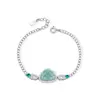 Lujo Ligero Moda Nuevo Estilo Chino Material Natural Peligroso Jade Azul de Agua Buda Maitreya Pulsera Incrustada para Mujer Fábrica de Budas Venta al por Mayor