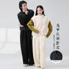 Chaleco unisex de talla grande, corte holgado, forrado de polar, atuendo para práctica de baile, conjunto casual diario para pareja de adultos