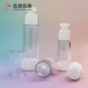 15 ml - 100 ml Frasco a Vácuo AS Spray Protetor Solar Tônico Loção Tipo Pump Engarrafamento Frasco Cosmético