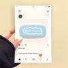 Estilo Ins Simples Fresco e Fofo Espelho Celular Desktop Nuvens Inglesas Adorável Feminino Dobrável Estilo de Nicho Dropshipping